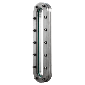 Longitudinal sight glass fitting type 335 PN 3  For welding or on