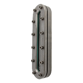 Longitudinal sight glass fitting type 336 PN 6  For welding in or on