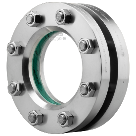 Okrągły wziernik typu 320 PN10/16  do wspawania zgodnie z DIN28120