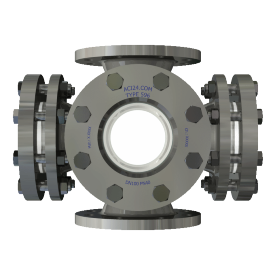 Flow sight glass type 596 PN 16/400