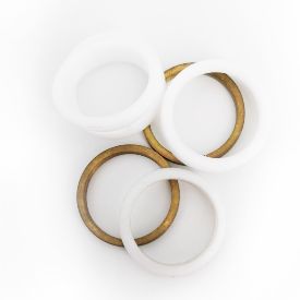 Sealing set for glass tube level gauge type 707