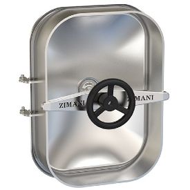 RIW 7042 Rectangular Manwaydoor inwards opening